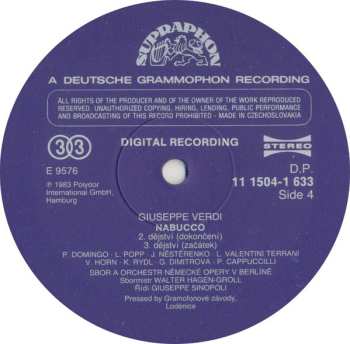 3LP/Caja Giuseppe Verdi: Nabucco