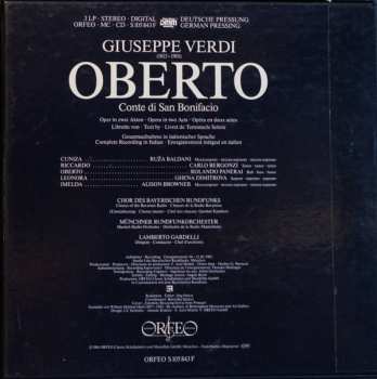3LP/Caja Giuseppe Verdi: Oberto