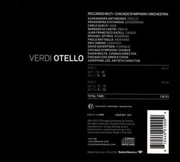 2CD/Caja Giuseppe Verdi: Otello