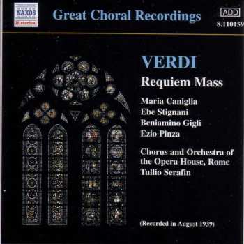 CD Giuseppe Verdi: Requiem Mass