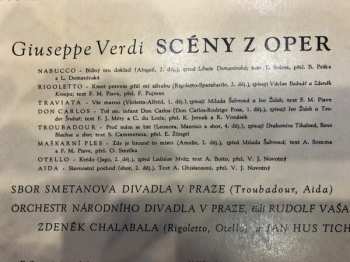 LP Giuseppe Verdi: Scény Z Oper