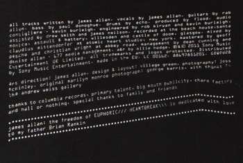 2LP Glasvegas: Euphoric/// Heartbreak\\\