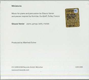 CD Glauco Venier: Miniatures