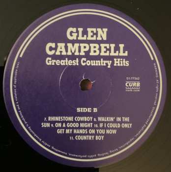 LP Glen Campbell: Greatest Country Hits