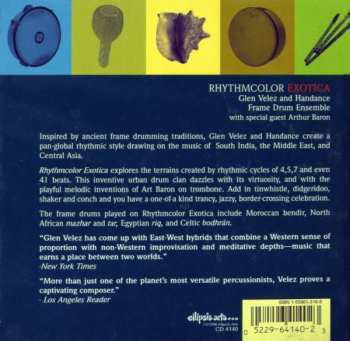 CD Glen Velez: Rhythmcolor Exotica