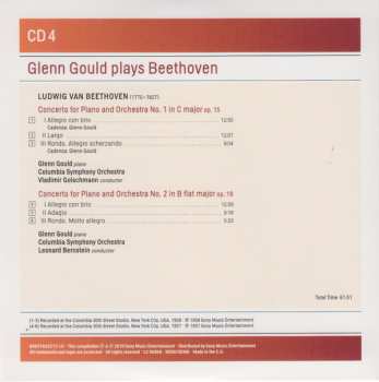 6CD/Caja Ludwig van Beethoven: Glenn Gould Plays Beethoven (Piano Sonatas & Piano Concertos Nos. 1-5)