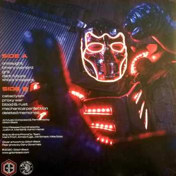 LP Glitch Black: Mechanical Perfection CLR | LTD