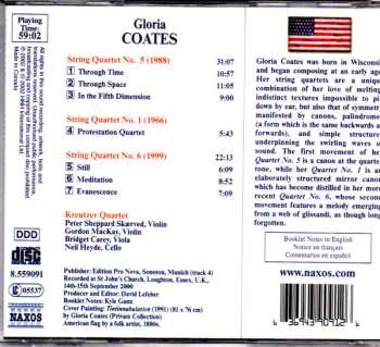 3CD/Caja Gloria Coates: String Quartets 1-9