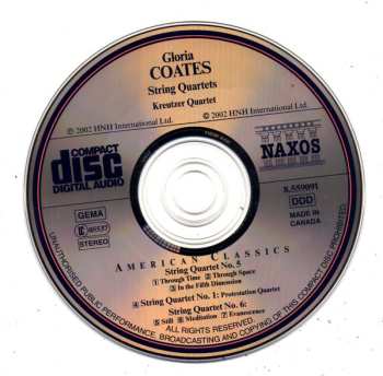 3CD/Caja Gloria Coates: String Quartets 1-9