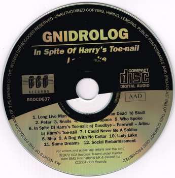 CD Gnidrolog: In Spite Of Harry's Toe-Nail / Lady Lake