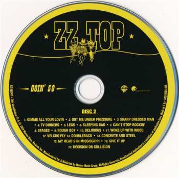 3CD ZZ Top: Goin' 50