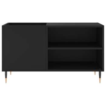 Técnica de áudio Goka Skříňka s přihrádkou na LP desky a audiotechniku - pozlacené nohy Černá (831693)