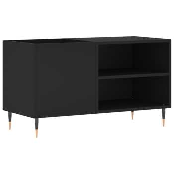 Técnica de áudio Goka Skříňka s přihrádkou na LP desky a audiotechniku - pozlacené nohy Černá (831693)