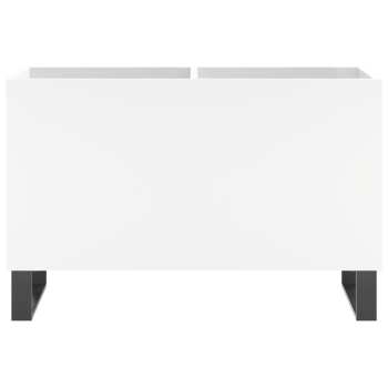 Técnica de áudio Goka Úložná Skřínka na LP desky - železné nohy Bílá (831732)