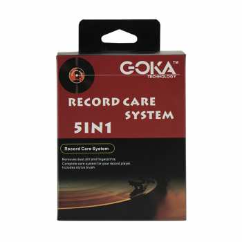 Técnica de áudio Goka Vinyl Record Care Set (5 in 1)