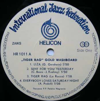 LP Gold Washboard: Tiger Rag