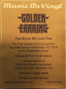 3LP Golden Earring: You Know We Love You!  LTD | NUM | CLR