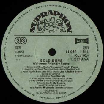 LP Goldie Ens: Welcome Friendly Faces