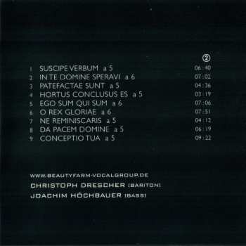 2CD Nicolas Gombert: Motets II LTD