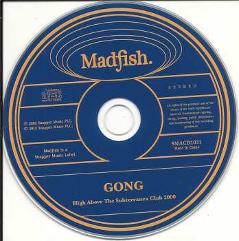 CD/DVD Gong: High Above The Subterania Club 2000 DIGI