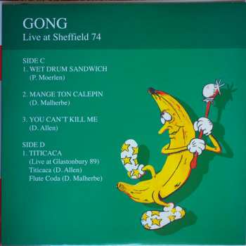 2LP Gong: Live! At Sheffield 1974 DLX | CLR