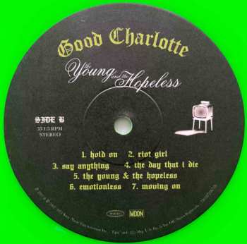 LP Good Charlotte: The Young And The Hopeless CLR | LTD