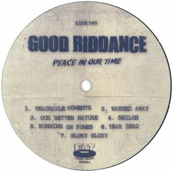 LP Good Riddance: Peace In Our Time