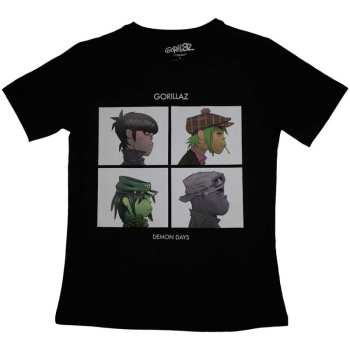 Mercancía Gorillaz: Gorillaz Ladies T-shirt: Demon Days (small) S
