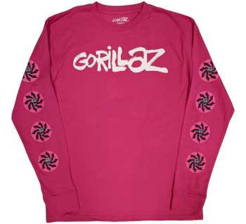 Merch Gorillaz: Long Sleeve Camiseta Repeat Pazuzu