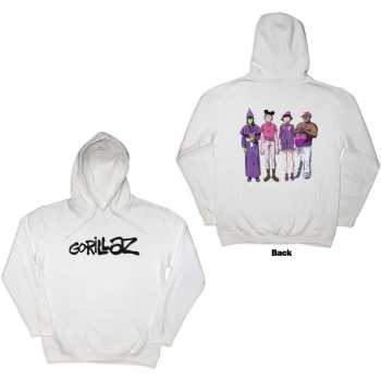 Mercancía Gorillaz: Gorillaz Unisex Pullover Hoodie: Cracker Island (back Print) (small) S