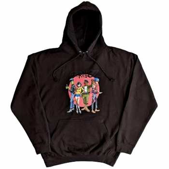 Mercancía Gorillaz: Gorillaz Unisex Pullover Hoodie: Group Circle Rise (medium) M