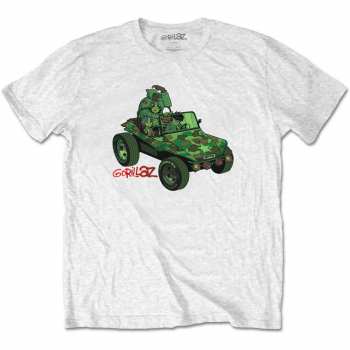 Mercancía Gorillaz: Tričko Green Jeep  S