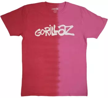 Camiseta Two-tone Brush Logo Gorillaz