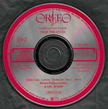 2CD Wiener Philharmoniker: Der Prozess