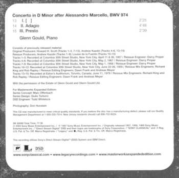 CD Johann Sebastian Bach: Piano Concertos Nos. 1, 4 & 5