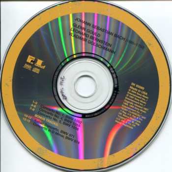 CD Johann Sebastian Bach: Piano Concertos Nos. 1, 4 & 5