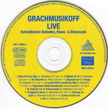 CD Grachmusikoff: Live