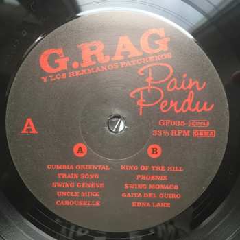 LP G.Rag Y Los Hermanos Patchekos: Pain Perdu LTD