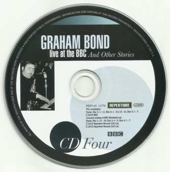 4CD Graham Bond: Live At The BBC And Other Stories