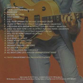2CD/DVD/Caja Graham Bonnet: Anthology
