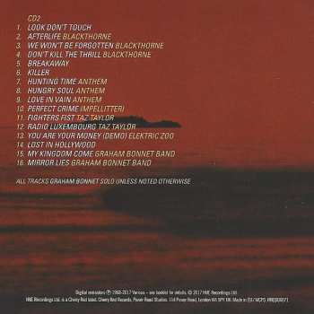 2CD/DVD/Caja Graham Bonnet: Anthology
