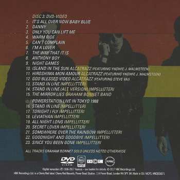 2CD/DVD/Caja Graham Bonnet: Anthology