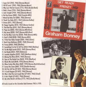 CD Graham Bonney: Thank You Baby: The Complete UK Pop Singles & More 1965-1970