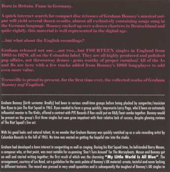 CD Graham Bonney: Thank You Baby: The Complete UK Pop Singles & More 1965-1970