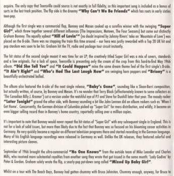 CD Graham Bonney: Thank You Baby: The Complete UK Pop Singles & More 1965-1970