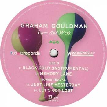 2LP Graham Gouldman: Love And Work