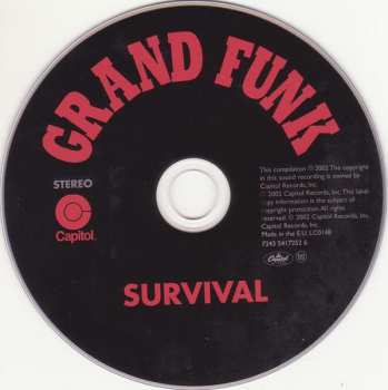 CD Grand Funk Railroad: Survival