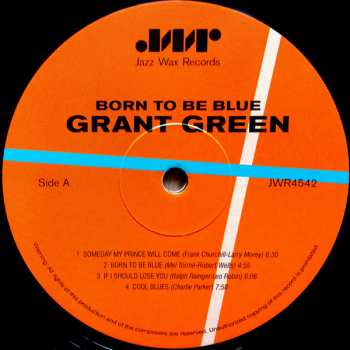 LP Grant Green: Born To Be Blue LTD