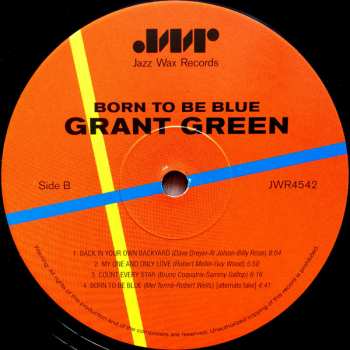 LP Grant Green: Born To Be Blue LTD