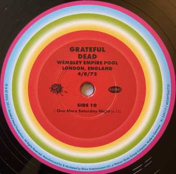 5LP/Caja The Grateful Dead: Wembley Empire Pool, London, England 4/8/72 LTD